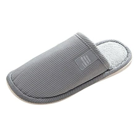 

Mens Slippers For Men Slip On Warm Shoes Softh House Slippers Flip Flop