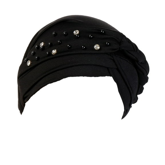 COSMOBETTY Satin and Lace Night Hair Wrap Keep Hair Neat Simple and Fashion Head Cover for Sleeping 23x0.3937in