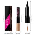 thumbnail image 3 of BKER Pearlescent Eyeshadow 2 In 1 Head Easy To Color Cool Black Combination（4.2ml）, 3 of 5