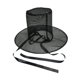 thumbnail image 3 of Sombrero malla negra portátil , accesorio disfraz para Halloween y festivales., 3 of 8