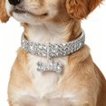 thumbnail image 3 of ZZHZGZ Canada Sale Cat Collar Rhinestone Necklace Adjustable Small Jewelry Decorative, 3 of 5