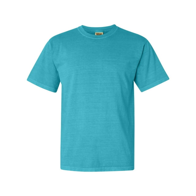 Comfort Colors T-Shirt Lourd Teint en Pièce, TG, Lagon