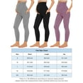 thumbnail image 2 of Spencer Maternity Women's Leggings with Pockets over the Belly Butt Lift Pregnancy Yoga Pants Activewear Workout Pants (L,Gray), 2 of 9