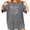 Grey, variant on COZYMY Women's Edgy Skeleton Graphic Vintage Washed T-Shirt Short Sleeve Loose Fit Summer Tee