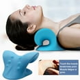 thumbnail image 3 of Cervical Neck Stretcher Chiropractic Traction Device For Head Back Shoulder Massage Pillow, 3 of 7