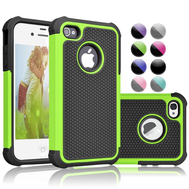 iPhone SE Case, iPhone 5S Case Cover, iPhone 5 5S SE 5SE Case Shock Absorbing Hybrid Defender Rugged Cover Skin Shell Hard Plastic Outer & Rubber Silicone Inner