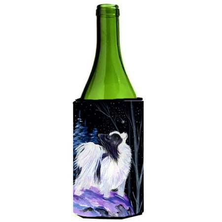 

Starry Night Papillon Wine bottle sleeve Hugger