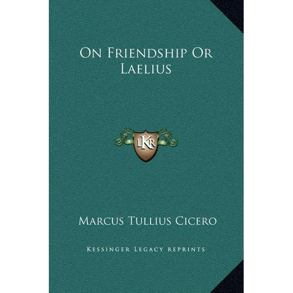 On Friendship Or Laelius (Hardcover)