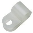 thumbnail image 1 of 100 Pack 1/4" Natural Nylon Cable Clamps, 1 of 2