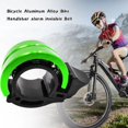 thumbnail image 2 of Bike Bell Aluminum Invisible Bell Crisp Sound Bells Compatible with 22.2mm Bike Handlebars, 2 of 6