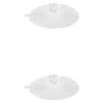 thumbnail image 4 of Ounissouiy La tapa reutilizable de la taza de la bebida del silicón del gel de silicona dice adiós a las tapas desechables y hola Transparente 2Conjunto, 4 of 6