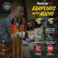 thumbnail image 2 of Auriculares Plugfones Protector con Limitador de Volumen Cumplen OSHA 29dB NRR, 2 of 8