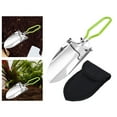 thumbnail image 6 of koolsoo Folding Gardening Trowel, Small Hand Spade Home Camping Spade Mini Spade for Agricultural Transplanting Backyard Yard Soil Green with Bag, 6 of 8