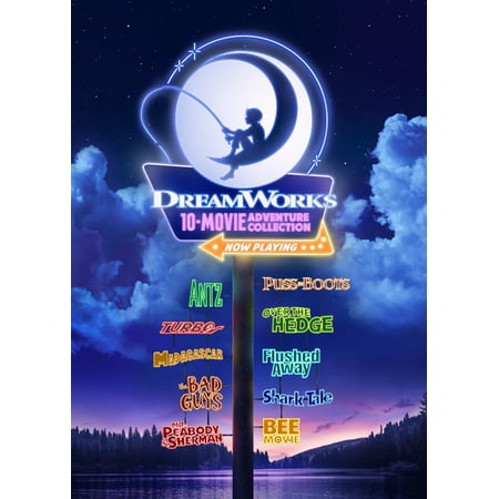 DreamWorks 10-Movie Adventure Collection (DVD), Family, DreamWorks