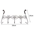 thumbnail image 2 of 1 Hook Wall Mounted Hook Hanger No No Drill Creative Dormitory Clothes Rack, 2 of 2