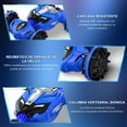 thumbnail image 3 of ﻿ Carro de Control Remoto, 2.4GHz Vehículo Anfibio Teledirigido, Coche Control Remoto de Doble Cara, Recargable Carro Control Remoto para Niños,Azul, 3 of 6