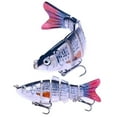 thumbnail image 6 of Multi Jointed Swimbaits Hard Fishing Lures, Fishing Lure Crank Saltwater, Multi Jointed Sinking Lures Lifelike Hard Bait Trout Perch 3.9in/0.64oz, 6 of 8