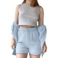 thumbnail image 3 of TYGHBN Girls Outfits Set Casual Summer Fall Outfit Shirt Shorts Set for Kids Toddler Girls Comfortable Pure Color Loose Fit Daily Wear School Playground Kids Outfits Clothes for Girls 2t Girls 5 New, 3 of 8