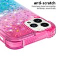 thumbnail image 3 of Funda para iPhone 14 PRO Transparente con Brillos Carcasa Protectora Antigolpes con Glitter Brillante, 3 of 5