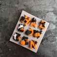 thumbnail image 1 of Halloween alphabets Silicone Fondant Mold Cake Decorating Tool Chocolate Mould, 1 of 5