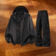 thumbnail image 2 of Enjoytime Two Piece Sets for Women Long Sleeve Hooded Zip Up Jacket Cargo Pants Outfits Fall Winter Plus Size Fashion Travel Casual Tracksuit, 2 of 5