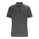 thumbnail image 5 of Blusa de Manga Corta para Hombre Bloque Botones de Color Turndown Collar Superior, Mezcla Transpirable de Rayón Poliéster para Al Aire Libre, 5 of 7