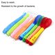 thumbnail image 2 of Juego de utensilios para niños pequeños, cucharas de silicona suave para bebés, cucharas de alimentación para bebés sensibles al calor de primera etapa, paquete de 8 cucharas para, 2 of 5