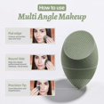 thumbnail image 2 of Makeup Sponge Set  Blender Sponges 7 count for Liquid, Cream, and , Multi-colored with 1 Mini Makeup Sponge  (C-Green), 2 of 6