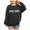 001 Black, variant on Girls Sweatshirt Letter Sweatshirts for Teen Girls Crewneck Oversized Sweatshirt Kids Fashion Long Sleeve Pullover Tops Kaprioy Girls Sweatshirt