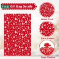 thumbnail image 6 of 3Pcs Extra Large christmas gifts Bags Jumbo Large christmas gifts Bags with Tag and String Giant Christmas Sacks Wrapping Rectangle Plastic for Xmas Presents Huge Big Gifts 56 x 36 Inch Red, 6 of 6