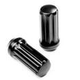 thumbnail image 2 of Krator 24pc Black 14x1.5 Wheel Lug Nuts + 2x Keys Anti-Theft Locking Security Lug Nut 7 Spline Drive Closed End Cone Seat - Overall Length: 2.0", 2 of 3