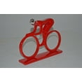 thumbnail image 4 of Nifao Modern Art Red Chrome Rider on His Bicycle Resin Statue – Modern Home Decor Sculpture, 8"L x 2"W x 6"H, 4 of 13