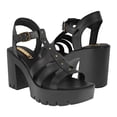 thumbnail image 1 of SANDALIAS DAMA STYLO 142-01 SIMIPIEL NEGRO Stylo  142-01, 1 of 4