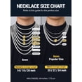 thumbnail image 4 of PROSTEEL Mens Chain Stainless Steel Round Link Chain Silver Necklaces 4mm Non-tarnish Hypoallergenic Birthday Valentines Father Day Jewelry Gift for Dad Husband 20 Inch, 4 of 8