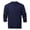Blue, variant on Flame Resistant FR Henley Style T-Shirts (4X-Large, Navy Blue)