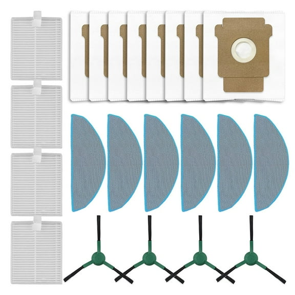 For Roomba 105 For Vac Robot Vacuum Cleaner Side Brush Filter Mop Cloth Dust Bag Kit Home Appliance Accessories