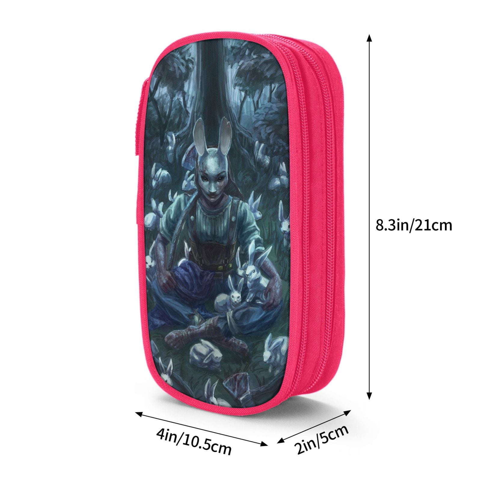 Dead By Daylight Dbd Pencil Case Large Capacity Pencil Pouch Pen Bag Office Stationery Organizer Travel Makeup Bag Pink