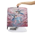 thumbnail image 7 of TSOVTHRID Hummingbird Cherry Blossom Print Kitchen Mixer Cover Small Appliance Covers Stain Resistant Dust Cover Kitchen Aid Mixer Assecories with Pocket for Various Kitchen Appliance Accessories,S, 7 of 7