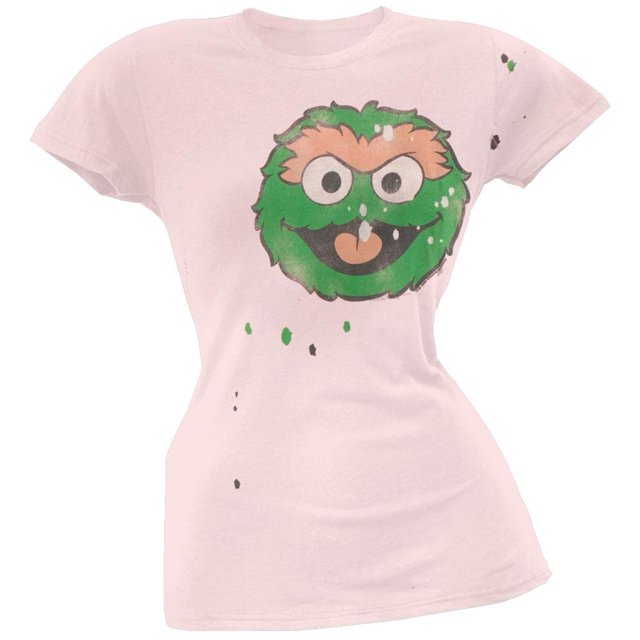 Sesame Street - T-Shirt Junior Sourire d'Oscar