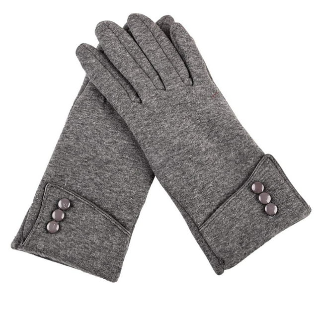 Guantes de invierno para mujer, resistentes al viento, con pantalla táctil, para mensajes de texto, con forro polar, para clima frío
