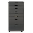 thumbnail image 2 of Linon Cary Grey Eight Plus Roll Cart, 2 of 24