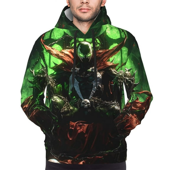 Spawn Hoodie Long Sleeve Pullover Casual Sweatshirt Hooded Novelty Hoodies Shirts