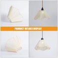 thumbnail image 3 of HINTRMENT 1Pcs Retro Lampshade Beige Paper String Light Cover for Bar and Restaurant, 3 of 8