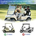 thumbnail image 5 of 2 Seat  Golf Cart Bag Holder with Screws, Golf Bag Attachment for 1987-Up Club Car  2 Seat Models, OEM #1013935, 5 of 6