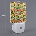 thumbnail image 2 of Xecao Berries And Citrus for Night Light - a Wall-mounted LED Fixture with A Dusk-to-dawn Sensor, Ideal for Bedrooms, Bathrooms, Hallways, and Kitchens-UK, 2 of 7