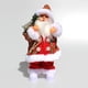 thumbnail image 3 of Decoración de la escena del hogar de la fiesta de Navidad del Año Nuevo del Santa ropa roja Yuyangstore Muñeca Papá Noel Eléctrica, 3 of 8