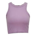 thumbnail image 2 of Seyurigaoka Women Fashion Solid Color Tank Top Stylish Sleeveless Crop Top, 2 of 4