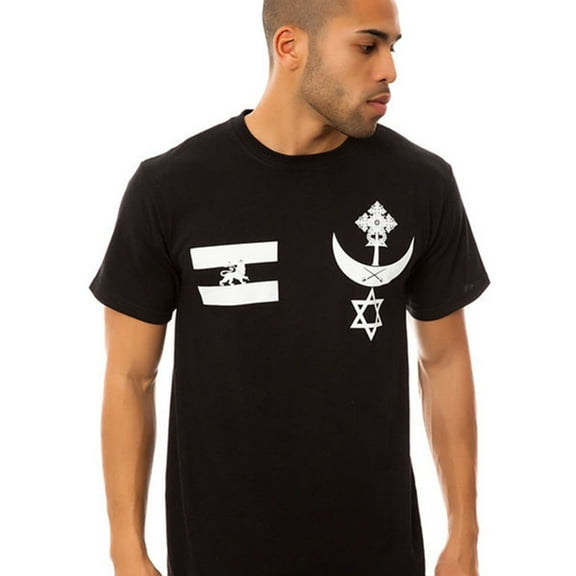 Black Scale Mens The Warrior Blvck Graphic T-Shirt, Black, Small