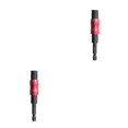 thumbnail image 2 of relayinert Vis Magnétique Embout de Perceuse Changement Réglable pour Support de Tournevis Pivotant avec Noir Rouge 2Ensemble, 2 of 6