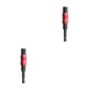 thumbnail image 4 of Destornillador eléctrico de mano Scienceny 2piezas Negro rojo mango hexagonal varilla de extensión autoblocante modo de pivote 20 °, 4 of 6